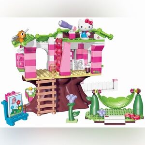 MEGA BLOKS SANRIO Hello Kitty Tree House Set #10931